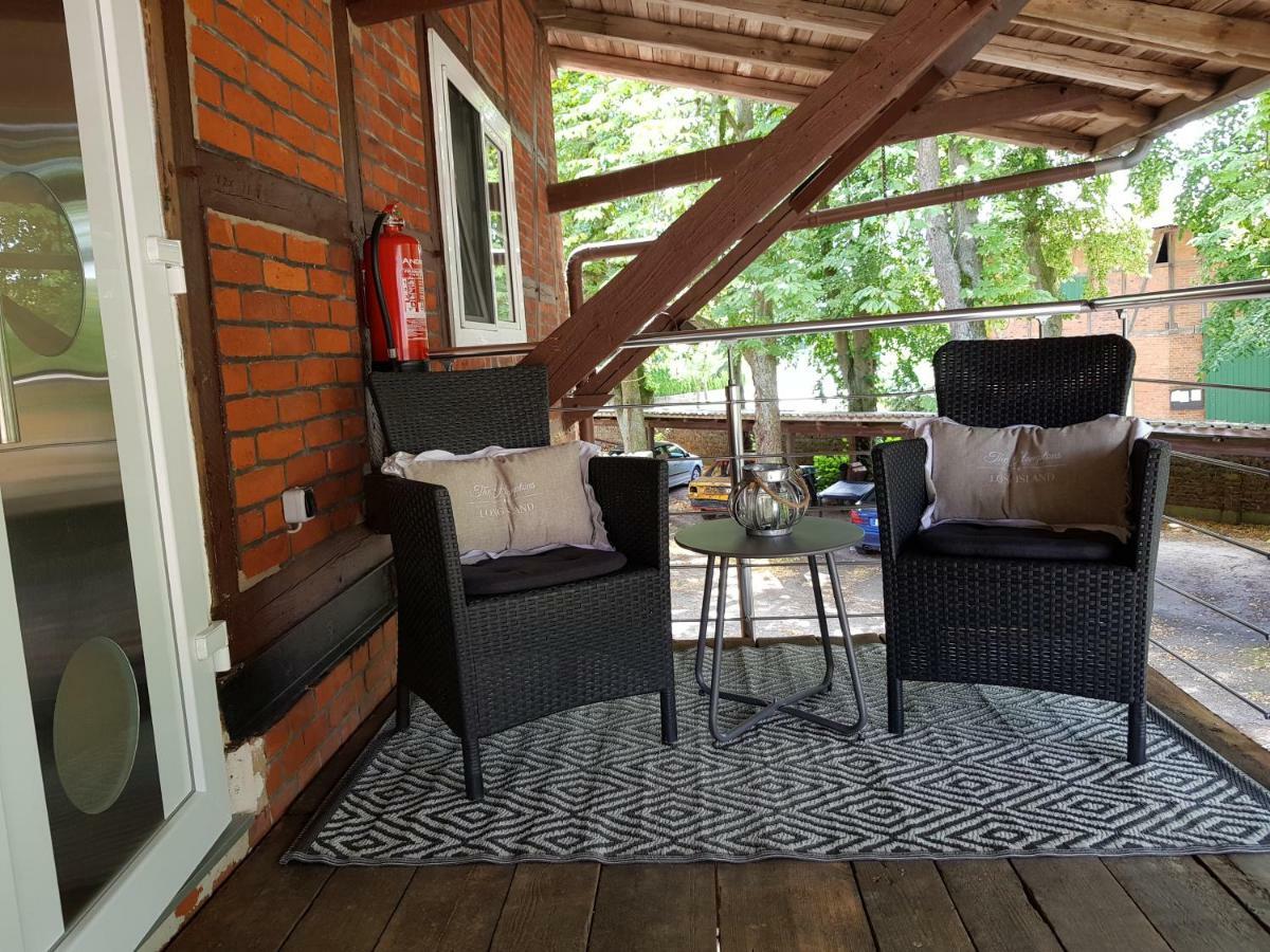 Grosse, Helle Ferienwohnung Mit 2 Balkonen Auf Dem Bauernhof In Der Lueneburger Heide Oetzen Ngoại thất bức ảnh